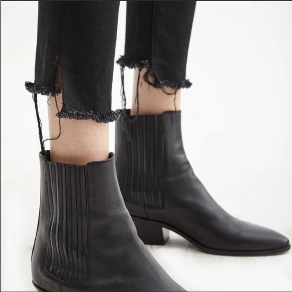 NWT Nili Lotan High Rise Skinny Jean in Jet Black Size 29 - Picture 5 of 15